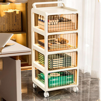 Slim Multi-Layer Rolling Storage Organizer