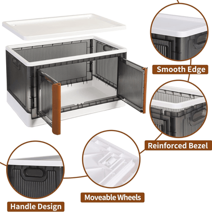 Single-Layer Multi-Bin Cube Storage Cabinet