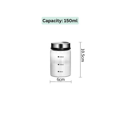 Stainless Steel Multi-Use Storage Dispenser with Adjustable Pours