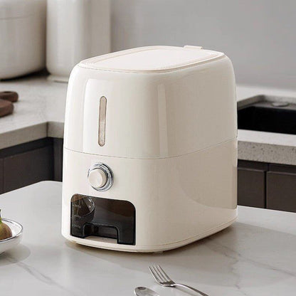 Multi-Purpose Airtight Rice Storage Container with Measuring Cup