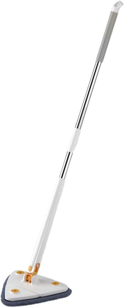 Triangle Shaped Microfiber Mop –Self-Wringing Floor Dust Mop