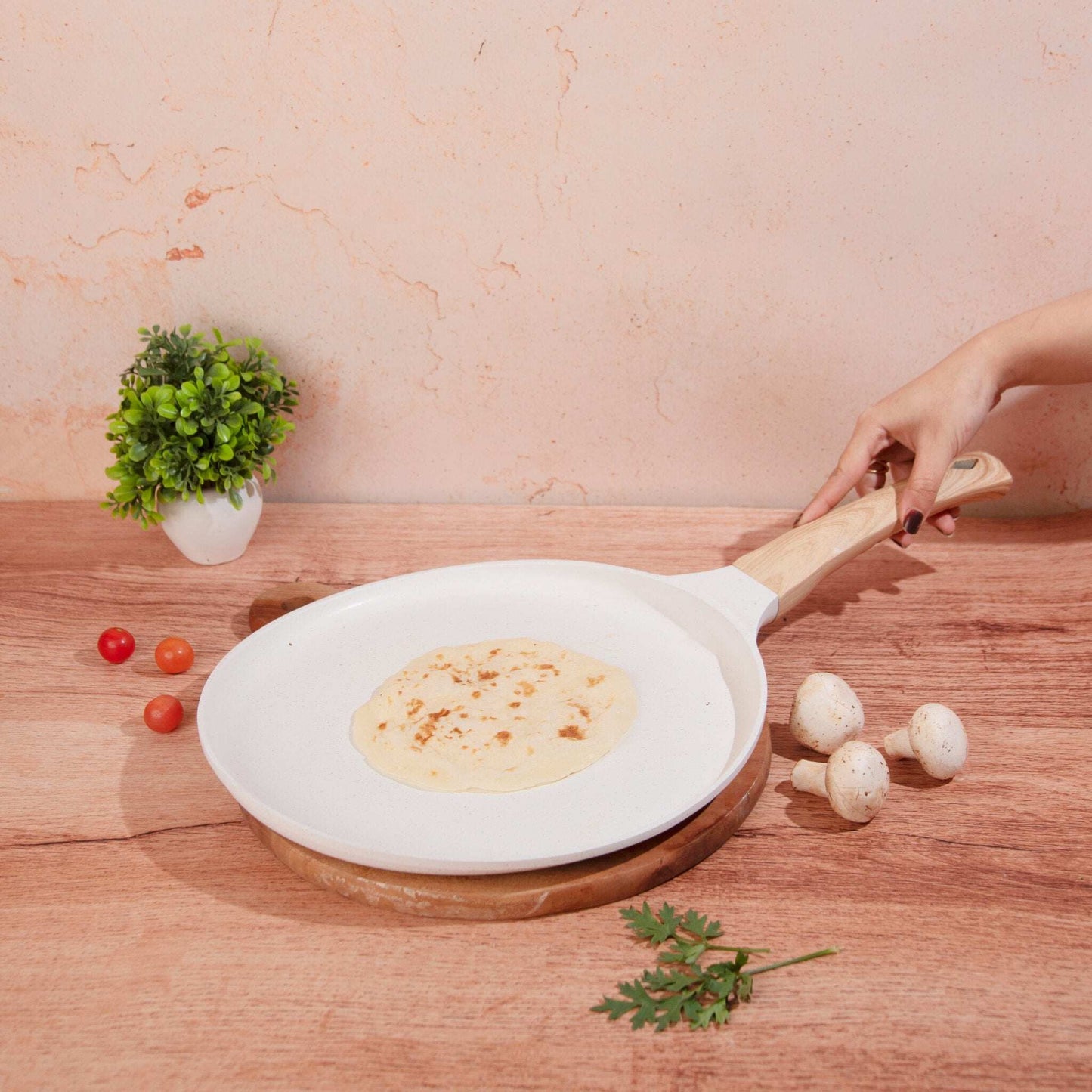 Maifan Stone Non-Stick Tawa (28cm)