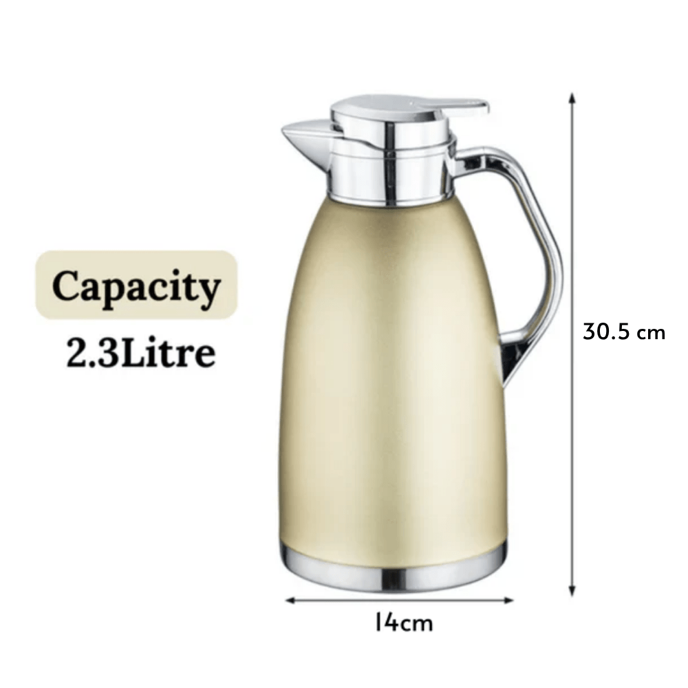 Multi-Purpose Stainless Steel Vacuum Insulated Kettle (2.3L)