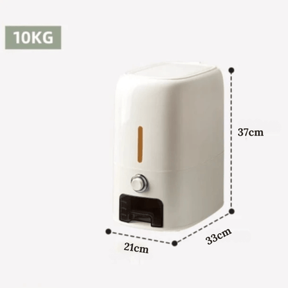 Multi-Purpose Airtight Rice Storage Container with Measuring Cup