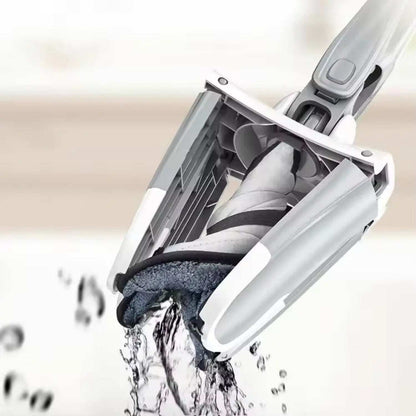 Aurora X-Shape Rotating Microfiber Floor Mop – Self-Wringing