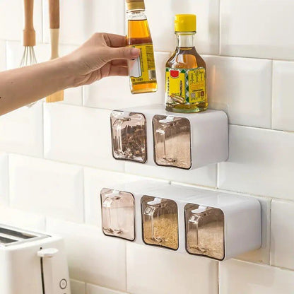 Kitchen Wall-Mounted Spice Rack