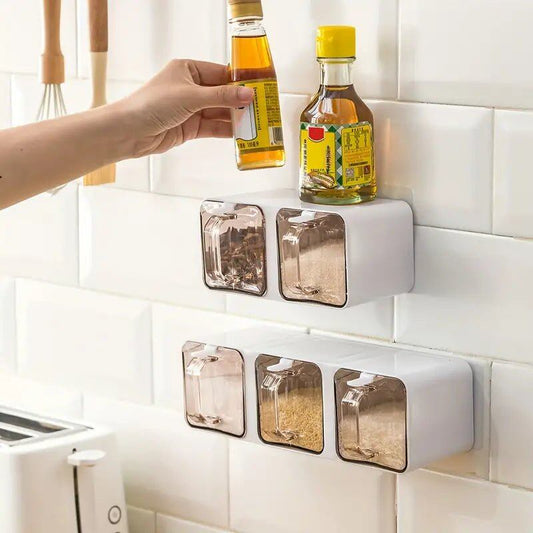 Kitchen Wall-Mounted Spice Rack