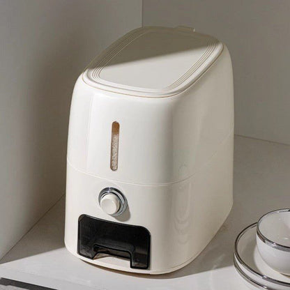 Multi-Purpose Airtight Rice Storage Container with Measuring Cup