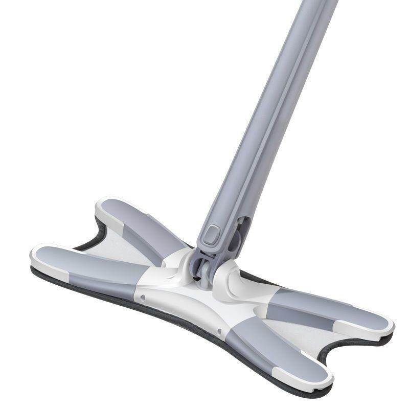 Aurora X-Shape Rotating Microfiber Floor Mop – Self-Wringing