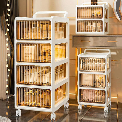 Slim Multi-Layer Rolling Storage Organizer