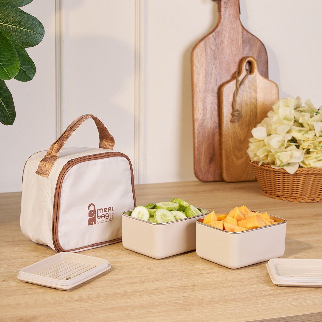 Microwaveable Stainless Steel Lunch Box