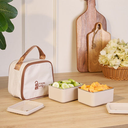 Microwaveable Stainless Steel Lunch Box