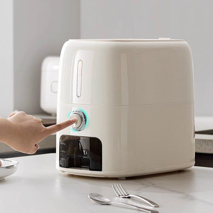 Multi-Purpose Airtight Rice Storage Container with Measuring Cup